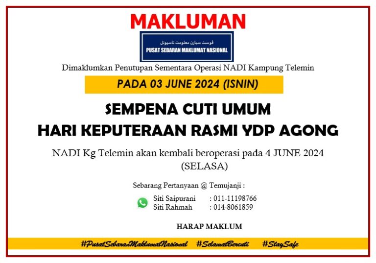 NOTIS CUTI UMUM